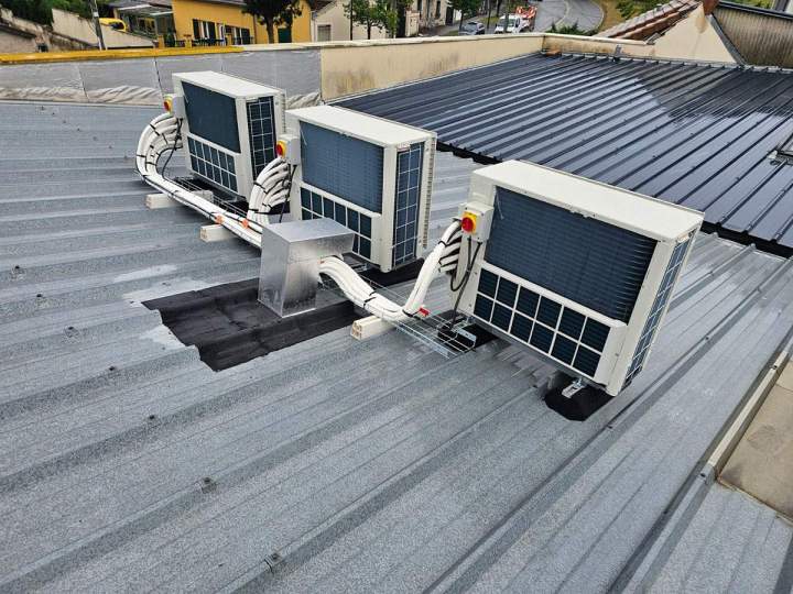 Unités extérieures PAC air air Lardy